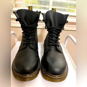 Dr. Martens Youth 1460 Softy T Leather Lace Up Boots